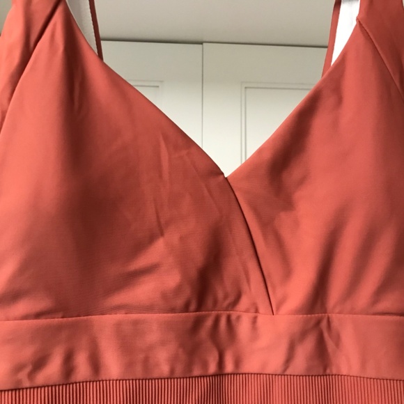 Women’s One Piece Swimsuit Rusty Copper Colour Size US L or 12 /14 NWOT - Picture 7 of 7